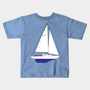 Pearson Ensign Sailboat Kids T-Shirt
